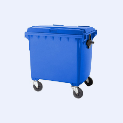 13.13.1100 Ltr. Recyclable Waste Bin Blue