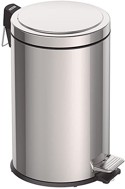 12 litre stainless steel dust bin
