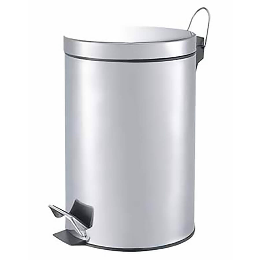 8 litre stainless steel dust bin