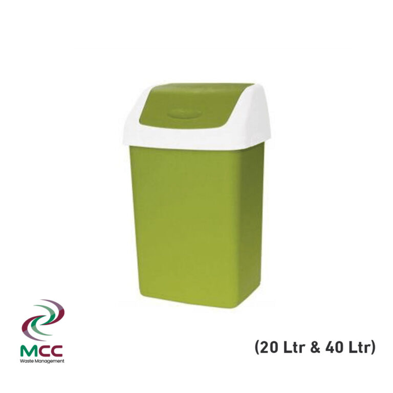 Plastic FlipTop Trash Bin Qatar MCC