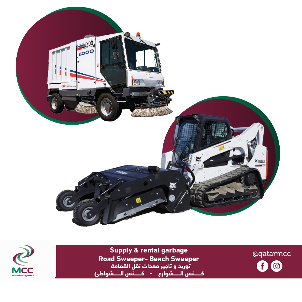 Hook loader and compactor trucks for rent in Qatar